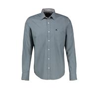LERROS Langarmhemd mit Karomuster aus 100% Baumwolle - Arctic Blue M
