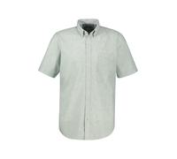 LERROS Kurzarmhemd, unifarben aus pflegeleichtem Materialmix - Bay Green XL