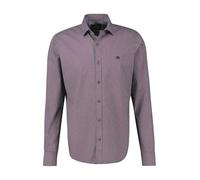 LERROS Langarmhemd Herren Regular Fit Baumwolle rot, L