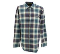 Lerros, Herren Langarm Hemd Flanell Blau Rot Grün Kariert XXL