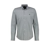 LERROS Herren Langarm Hemd mit Minimalprint (331 Earth RED) Größe XXL