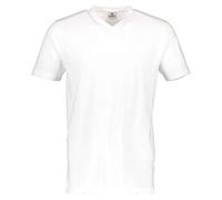 LERROS Herren Lerros Heren T-shirt met V-hals dubbelpak T Shirt, Weiß (White 100), S EU
