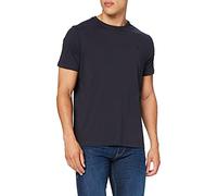 T-Shirt LERROS "LERROS Klassisches Rundhals T-Shirt", Herren, Gr. L, blau (night blau), 100% Baumwolle, Shirts T-Shirt (95833616-L) night blau