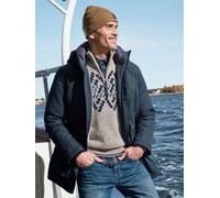 LERROS Herren-Parka in Twillstruktur - Blue Night S