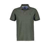 Poloshirt LERROS "Poloshirt mit COOL & DRY Funktion in Piqué-Qualität", Herren, Gr. XL, chilled olive, 60% Baumwolle, 40% Polyester, ohne Ausschnitt, Shirts, Atmungsaktiver Baumwollmix, Feine Piqué-Qu