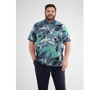 LERROS Herren-Poloshirt in Übergrößen - Crispy Blue 5XL