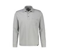 LERROS - Herren Poloshirt Langarm, Regular Fit, (25D4211), Größe:M, Farbe:Basalt Grey (277)