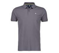Poloshirt LERROS, Herren, Gr. XXXL (60/62), grau, Piqué, Obermaterial: 100% Baumwolle, normal hüftlang, eingesetzt Rippbündchen, Shirts, mit dezenter Stickerei auf der Brust (72538035-XXXL) grau