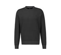 LERROS Strickpullover O-Neck Bündchen Rundhals 100% Baumwolle Schwarz Gr. 3XL