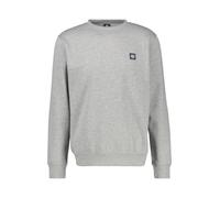 LERROS Legeres Sweatshirt mit Rundkragen aus weichem Baumwollmix - Platinum Grey Melange XXXL