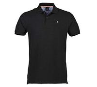 LERROS Poloshirt Polo 2003200 Herren Regular Fit Einfarbig Schwarz (black 290) Gr. M