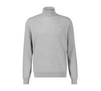 Lerros Herren Rollkragenpullover 100% Baumwolle Platinum Grau Melange Größe XXL