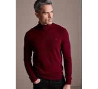 LERROS Herren Rollkragenpullover aus Woll-Kaschmir-Mix ? lässige Optik, wärmender Tragekomfort - Maple Red XXL