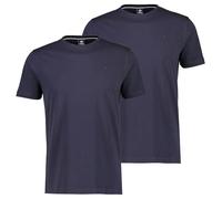 LERROS Herren Rundhals T-Shirt (DE/NL/SE/PL, Alphanumerisch, 3XL, Regular, Regular, 2 x Navy)