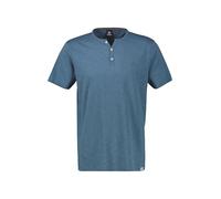 LERROS - Herren Serafino Kurzarm T-Shirt, Regular Fit, (2533908), Größe:XXL, Farbe:Crispy Blue (443)