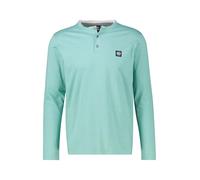 LERROS - Herren Serafino Shirt, Regular Fit, (2584901), Größe:XL, Farbe:Fjord Blue (429)