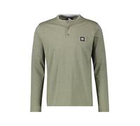 LERROS - Herren Serafino Shirt, Regular Fit, (2584901), Größe:XXL, Farbe:Nordic Olive (661)