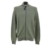 Lerros, Herren Strickjacke Feiner Jaquardstrick Khakigrün XXL