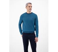 LERROS Herren Strickpullover in Twist-Struktur - Swedish Blue XXXL