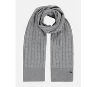 LERROS Herren Strickschal mit Kaschmiranteil - Platinum Grey Melange PCK