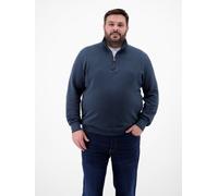 LERROS Herren Stricktroyer in lebendiger Optik - Classic Navy 5XL
