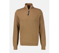 LERROS Herren Stricktroyer in lebendiger Optik - Light Coffee 5XL