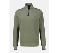 LERROS Herren Stricktroyer in lebendiger Optik - Nordic Olive 3XL