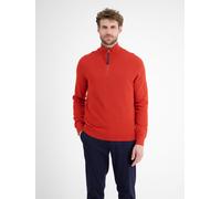 Troyer LERROS "LERROS Herren Stricktroyer in lebendiger Optik", Herren, Gr. XXL, scandinavian rot, 100% Baumwolle, ohne Ausschnitt, Pullover (65247128-XXL) scandinavian rot