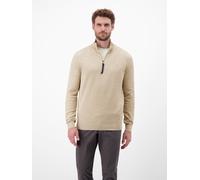 LERROS Herren Stricktroyer in lebendiger Optik - Tender Beige Melange XXL