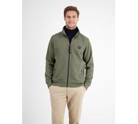 LERROS Herren Sweatjacke in sportiver Struktur - Nordic Olive S
