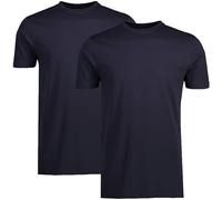 T-Shirt LERROS, Herren, Gr. XXL, blau (navy), Single Jersey, Obermaterial: 100% Baumwolle, Rundhals, Shirts T-Shirt, in klassischer Optik (68037842-XXL) navy