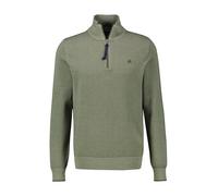 LERROS Herren Stricktroyer in lebendiger Optik - Nordic Olive XL