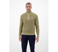 LERROS Herren Troyer in Strukturqualität - Aloe Green XXL
