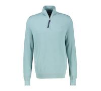 Lerros Sweatshirt Troyer Strukturqualität 100% Baumwolle mit Reißverschluss Herren XL arctic blau
