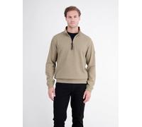 LERROS Hochwertiger Troyer aus Mischgewebe mit feiner Rippstruktur - Gravel Beige XL