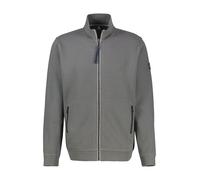 LERROS Sweatjacke aus Baumwollmischgewebe - Basalt Grey XL