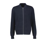 LERROS Strickjacke aus Baumwollstrick mit dezent flachem Kragen - Classic Navy M