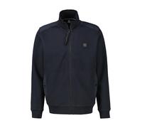 LERROS Herren Sweatjacke in sportiver Struktur - Classic Navy XL