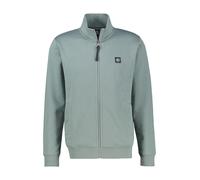 LERROS Sweatjacke aus atmungsaktivem Baumwollmischgewebe - Storm Grey M