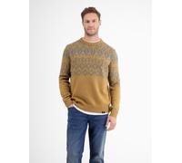 Strickpullover LERROS "LERROS" Gr. XL, beige (bold camel) Herren Pullover (20534312-XL) bold camel