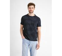 LERROS Jacquard T-Shirt für Herren - Classic Navy M