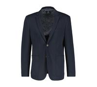 Jerseysakko LERROS "LERROS Blazer aus Jersey mit Innenfutter-Print", Herren, Gr. 28, blau (classic navy), 82% Polyester, 13% Viskose, 5% Elasthan, Sakkos (28378226-28) classic navy