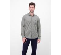 LERROS Jerseyhemd mit 2-Knopf-Manschette und Kentkragen - Basalt Grey L