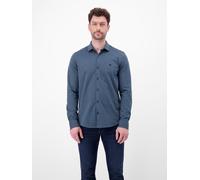 LERROS Jerseyhemd mit 2-Knopf-Manschette und Kentkragen - Classic Navy XXL