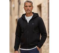 LERROS Kapuzen-Sweatjacke mit Wetterschutz - Black XXXL