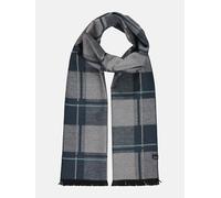 LERROS Karierter Herrenschal - Storm Blue PCK