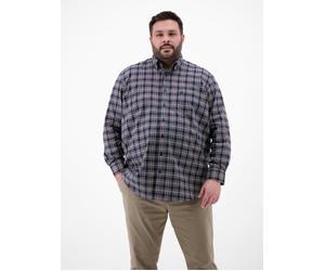 LERROS Kariertes Flanellhemd in Übergrössen - Classic Navy 6XL