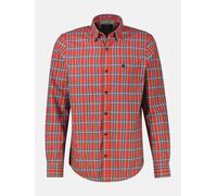 LERROS Kariertes Flanellhemd in Übergrössen - Scandinavian Red 4XL