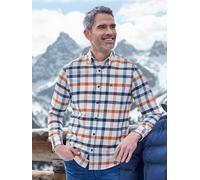 LERROS Karo-Flanellhemd, smart und lässig - Broken White XXL