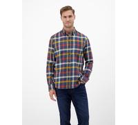 LERROS Karo-Flanellhemd, smart und lässig - Classic Navy XXXL